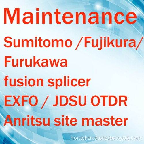 Repair and Calibrate Service (Fujikura Sumitomo Fusion Splicer/OTDR/Anritsu Site Master)
